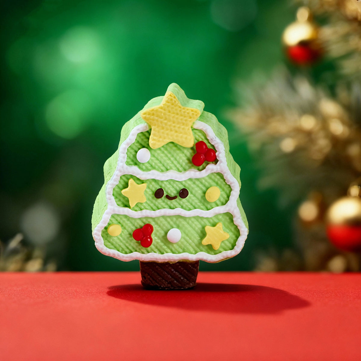 Knitted Cute Christmas Tree Taba Squishy