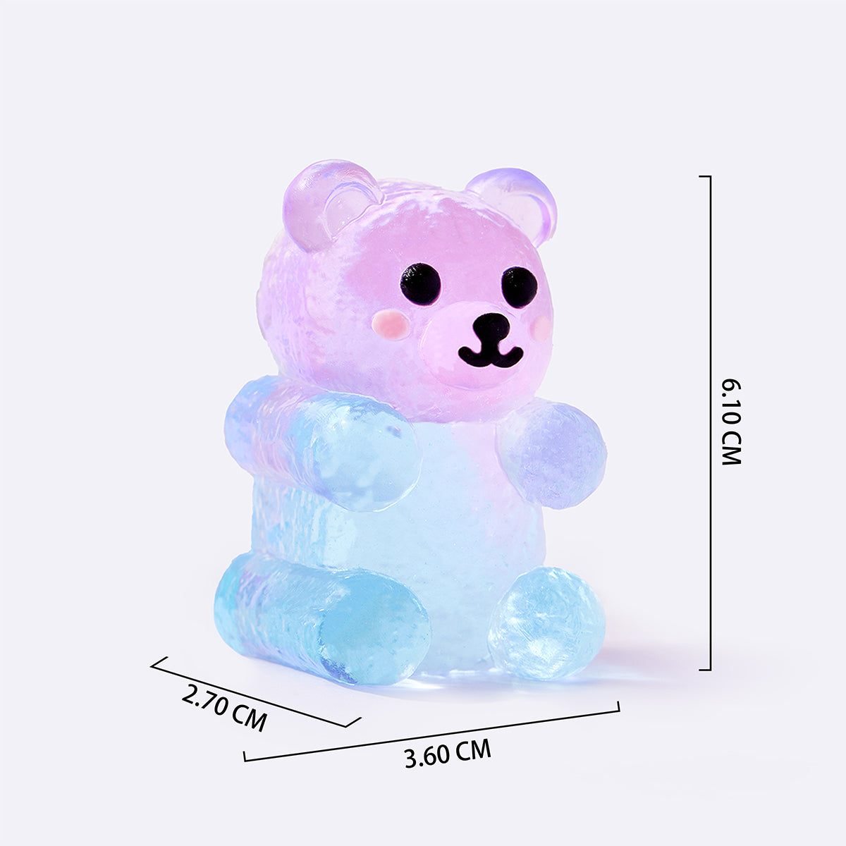 Blue-purple Gummy Bear