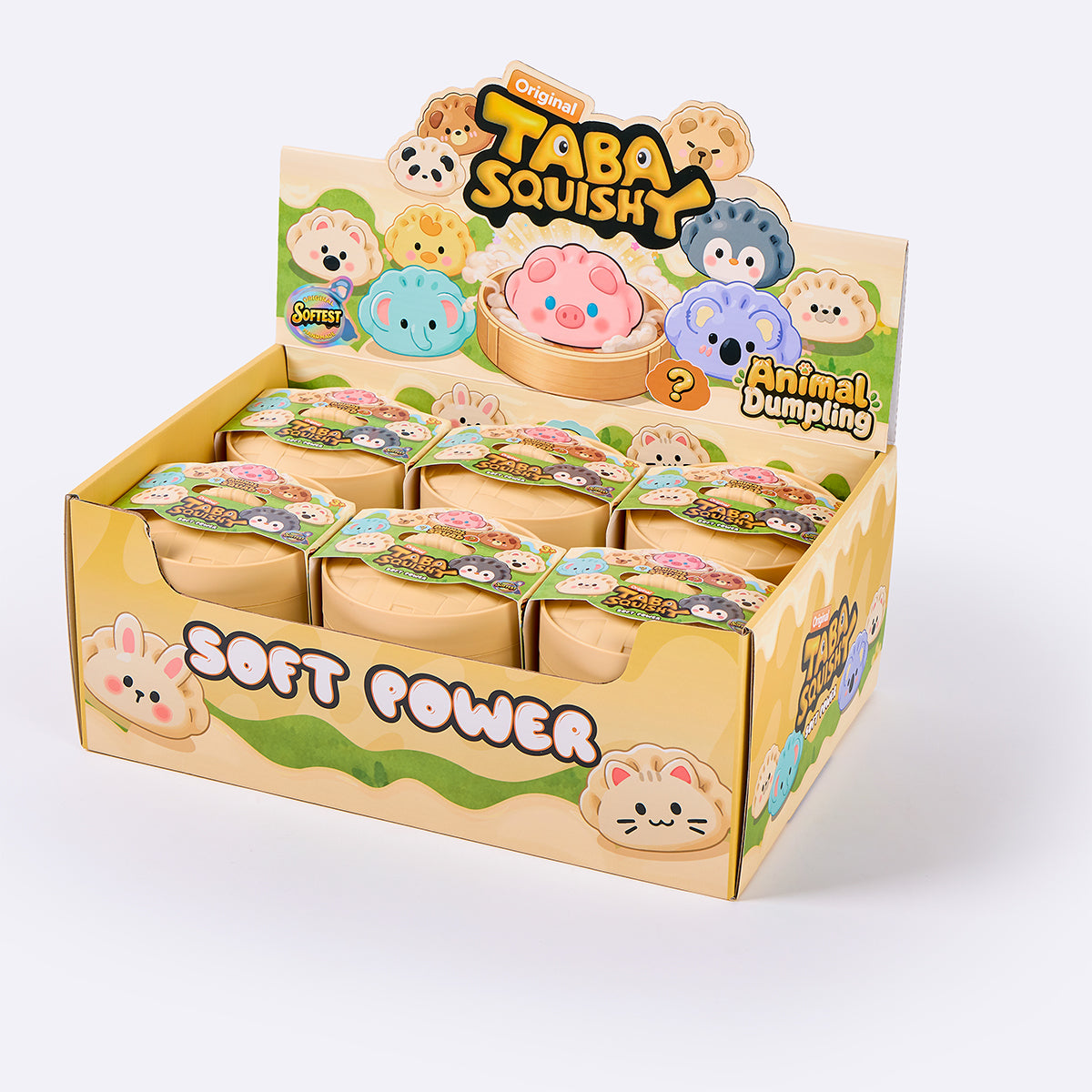 Mystery Animal Dumpling Squishy blind box