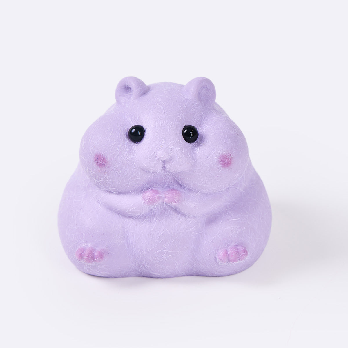 Flocked Hamster Taba Squishy (5 Color Options)