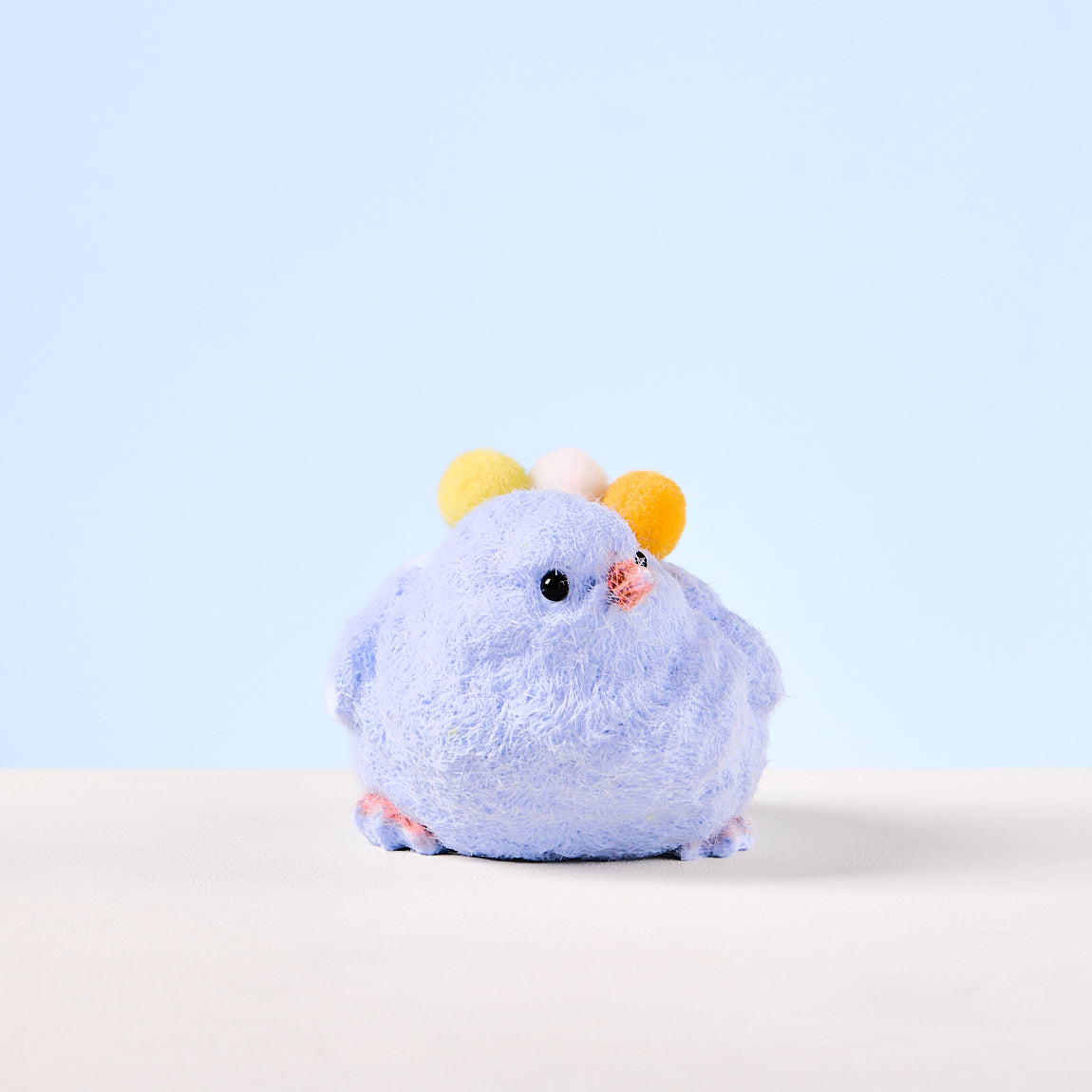 Flocked Chick Taba Squishy (4 Color Options)