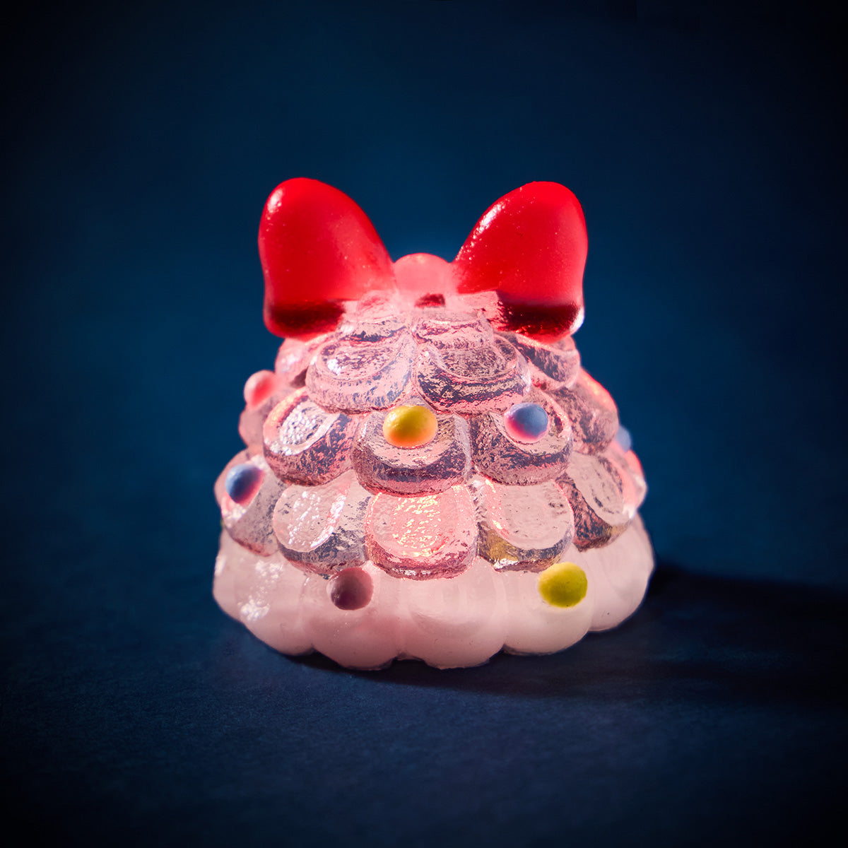 Xmas Tree with Red Light Taba Squishy