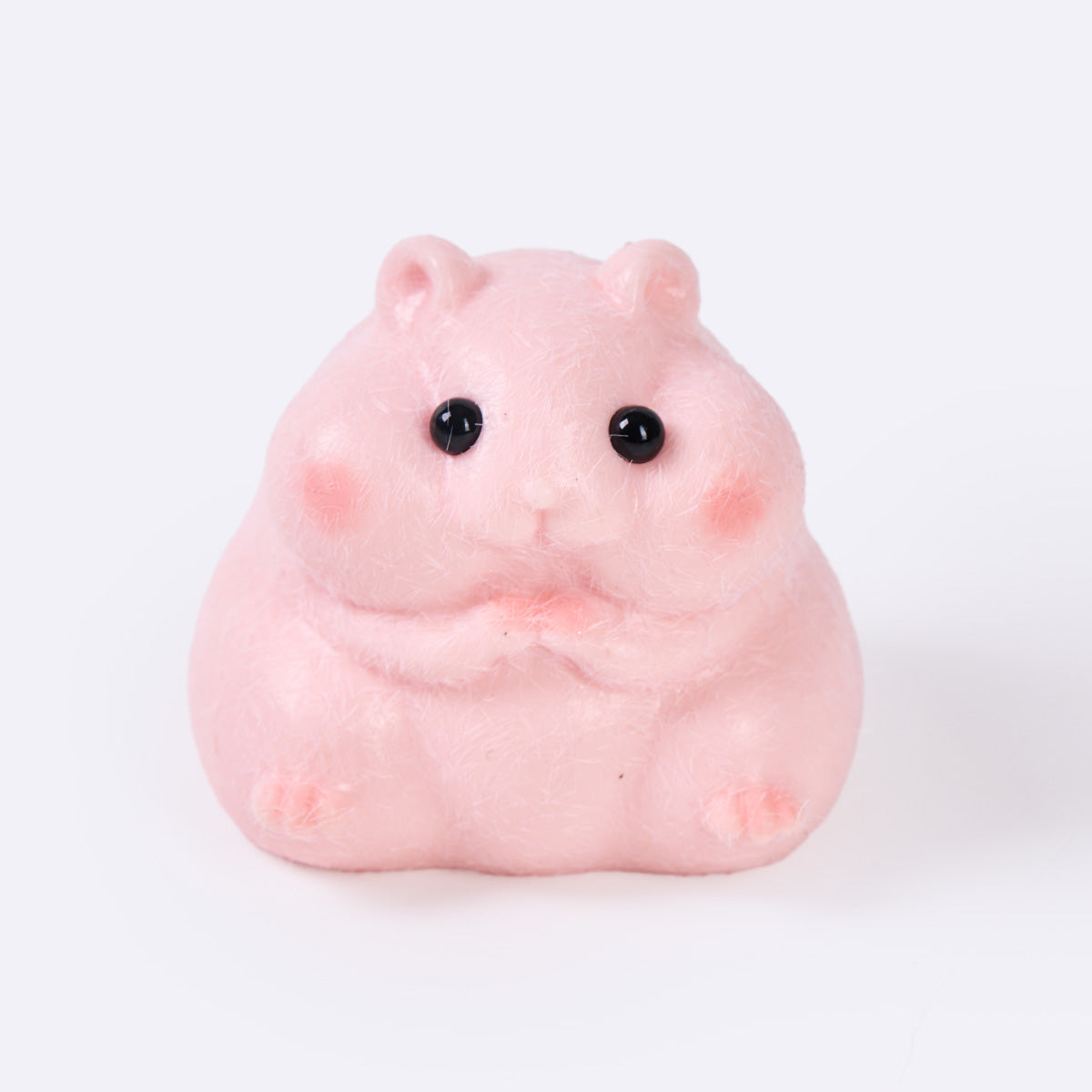 Flocked Hamster Taba Squishy (5 Color Options)