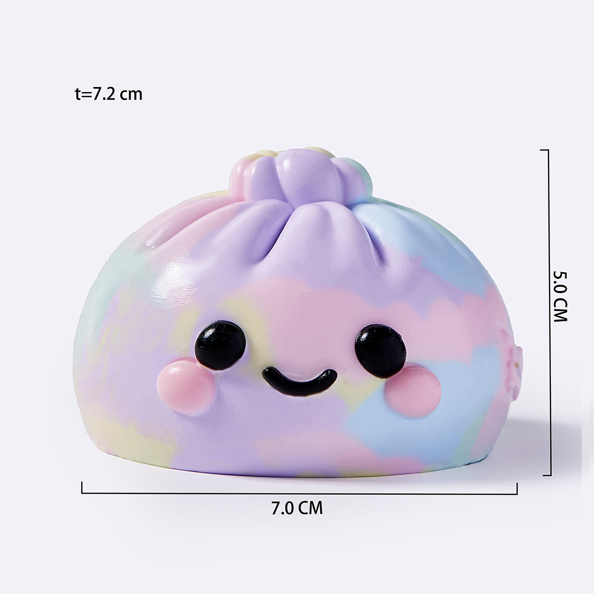 Tie-Dye 3D Puffy Dumpling