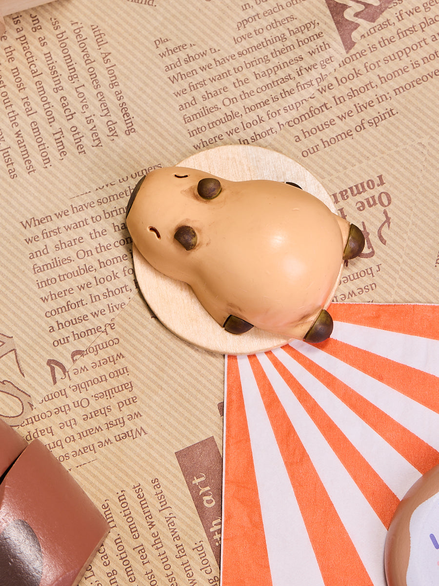 Sleeping Capybara Taba Squishy