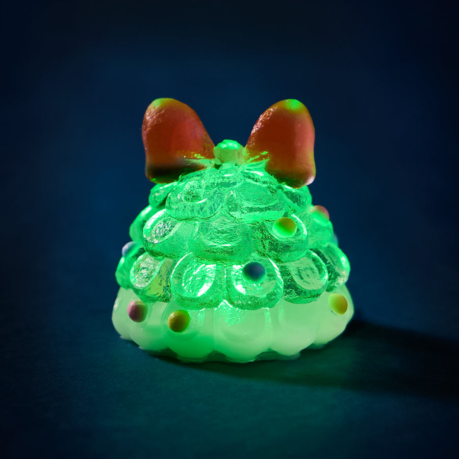 Xmas Tree with Green Light Taba Squishy