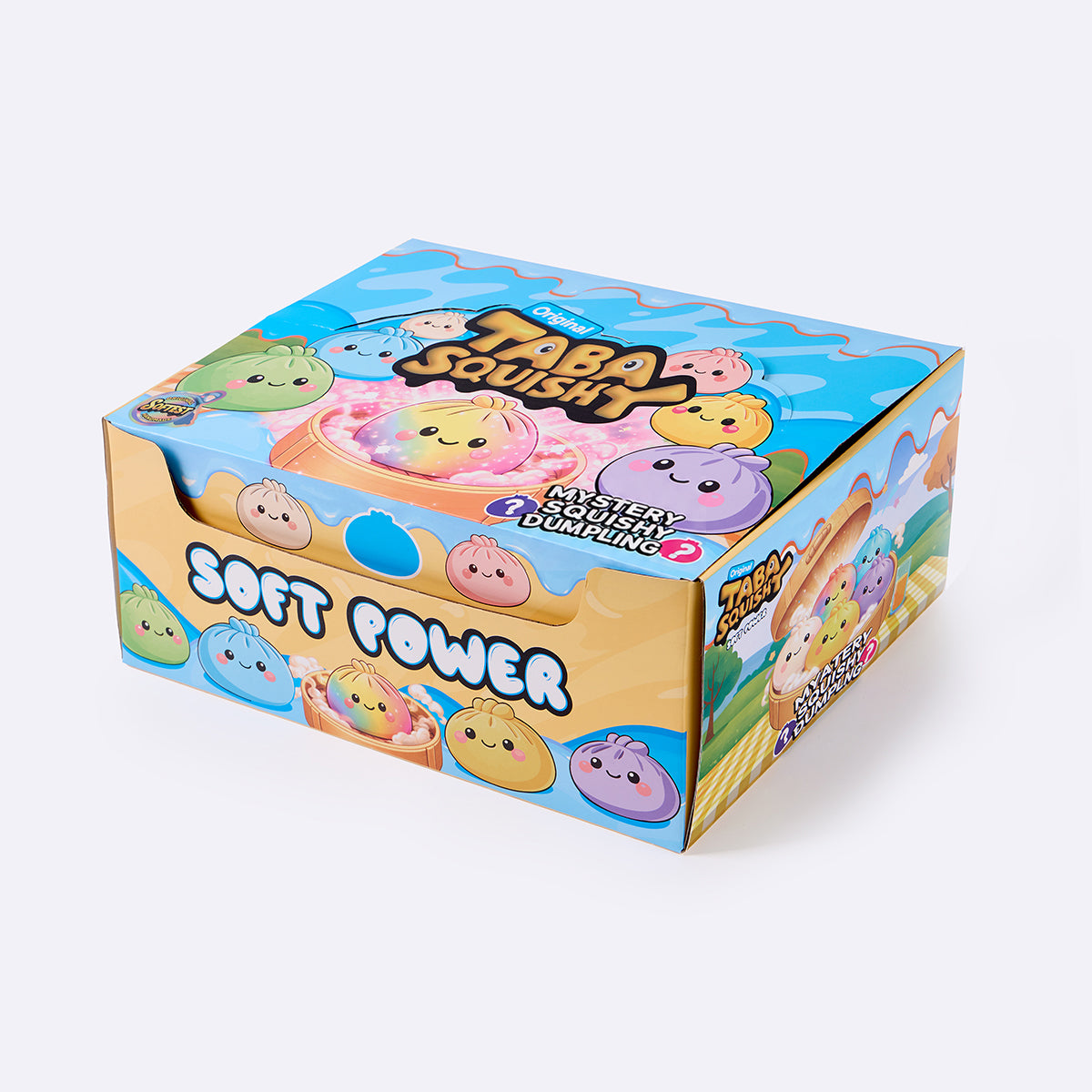 Mystery Animal Dumpling Squishy 12-Pack Display Box