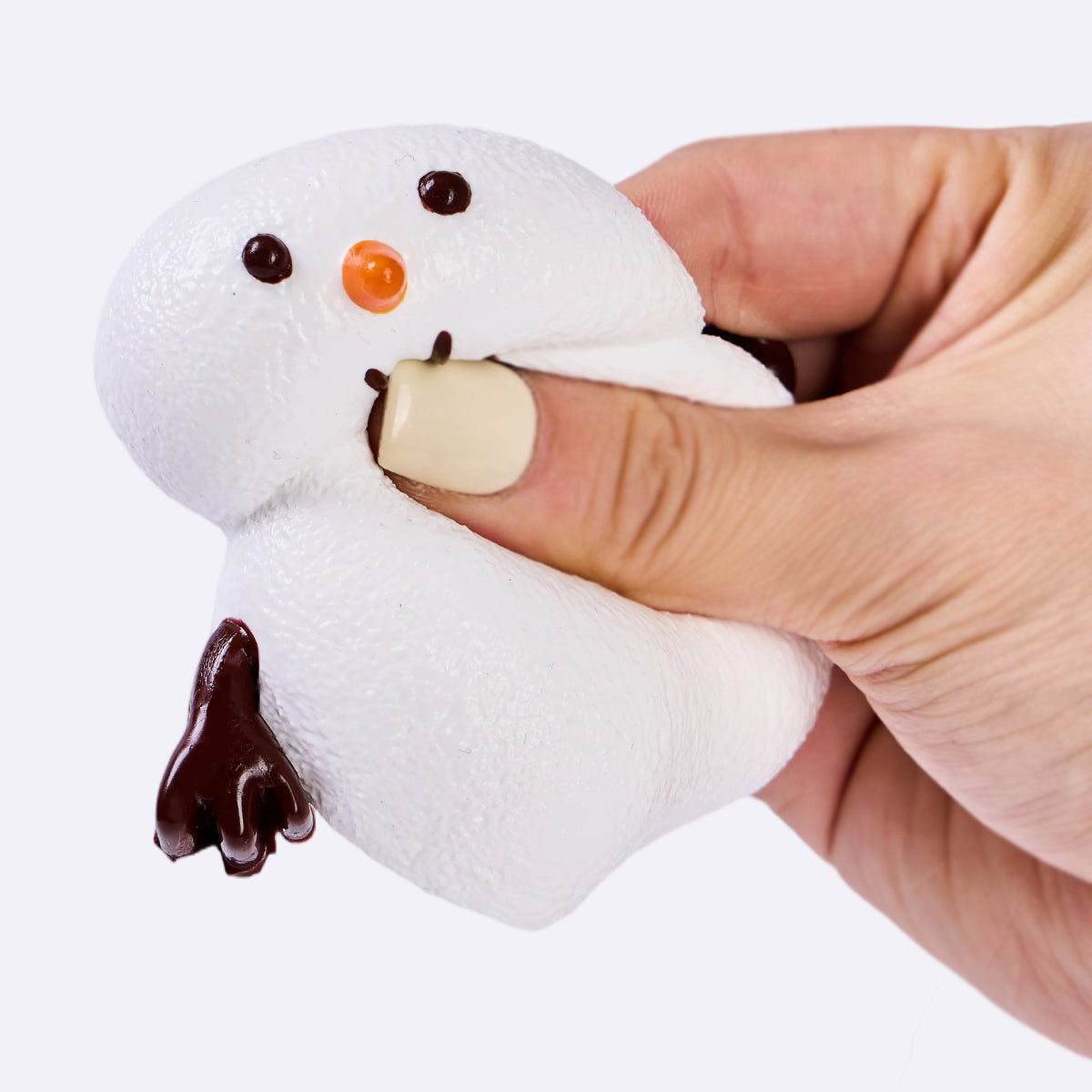 Smiling Snowman Taba Squishy
