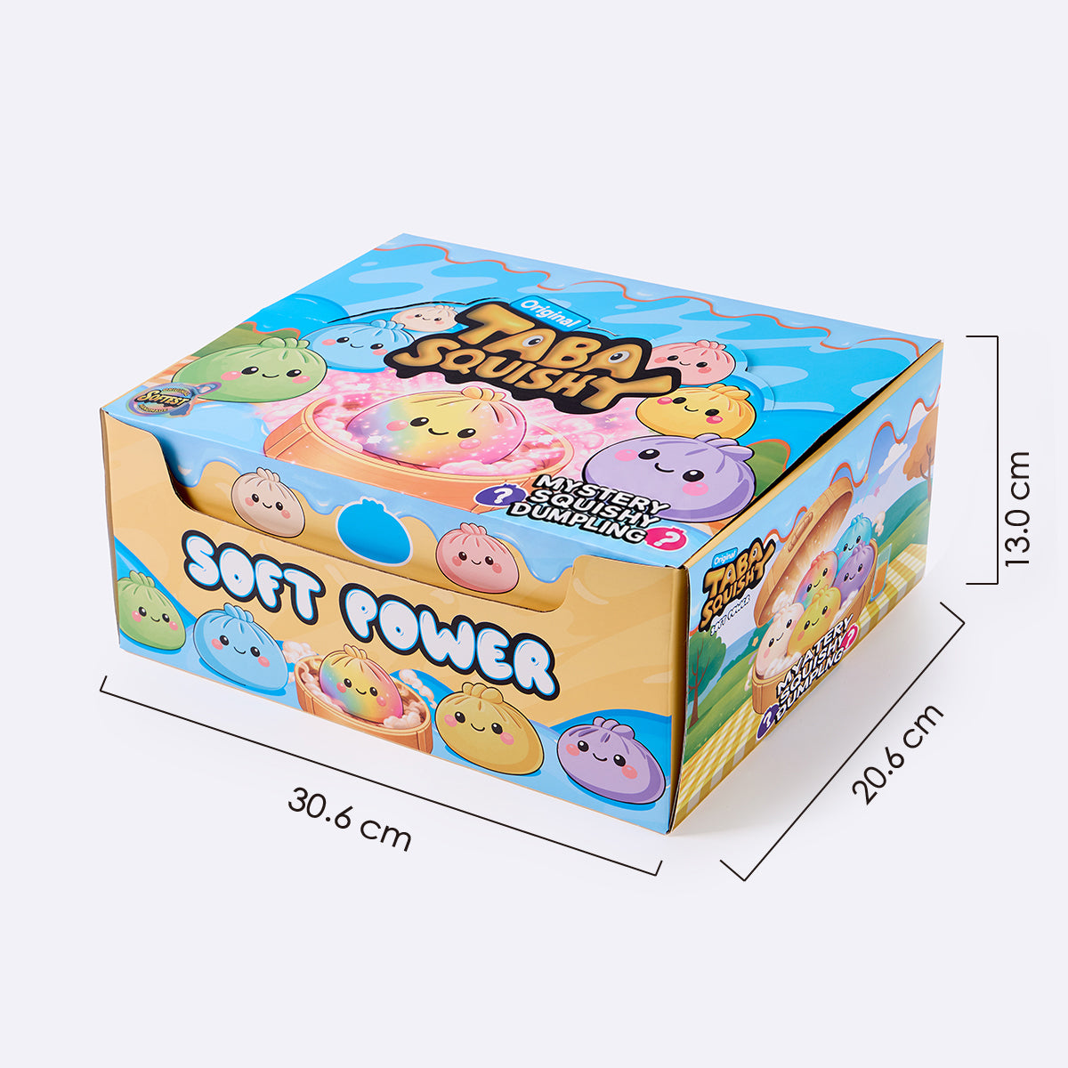 Mystery Animal Dumpling Squishy 12-Pack Display Box