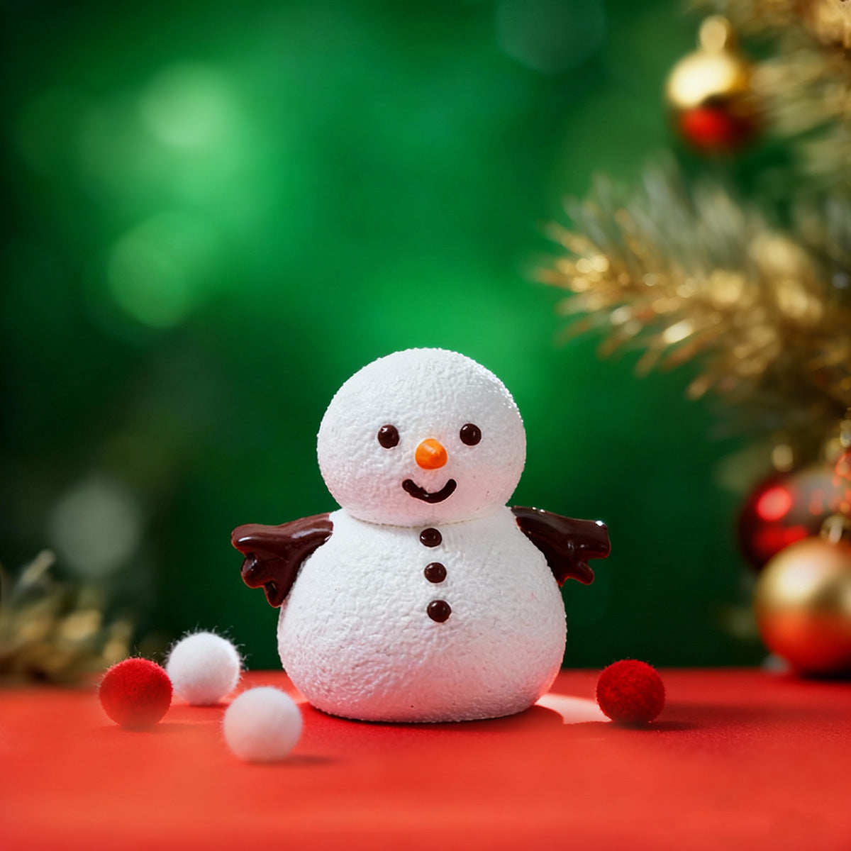 Smiling Snowman Taba Squishy