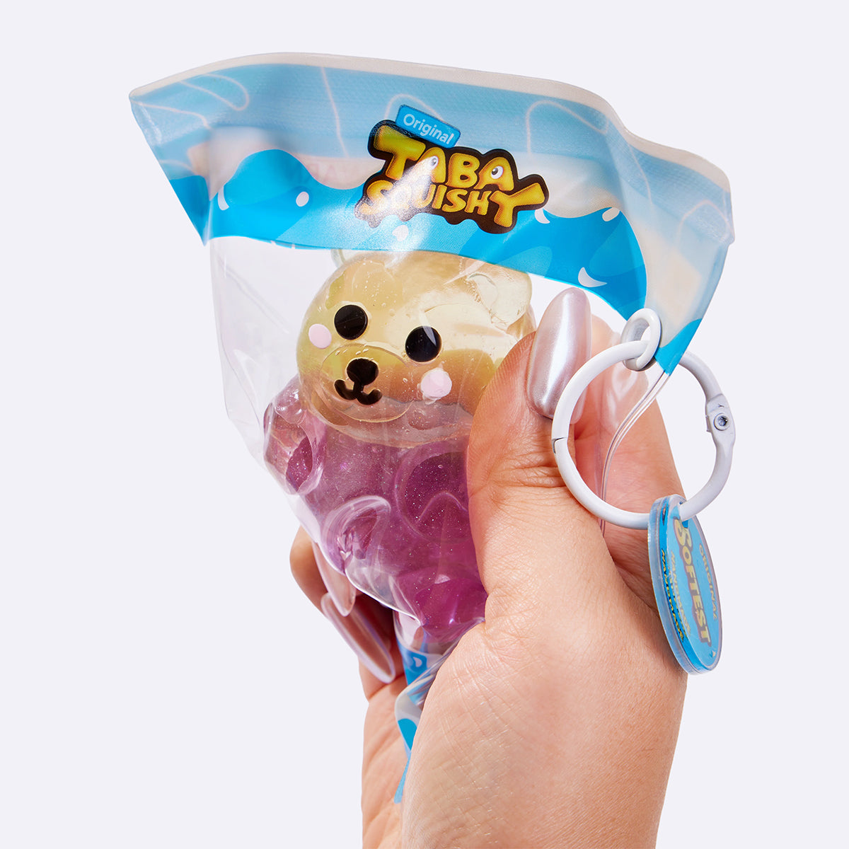 Purple-yellow  Gummy Bear