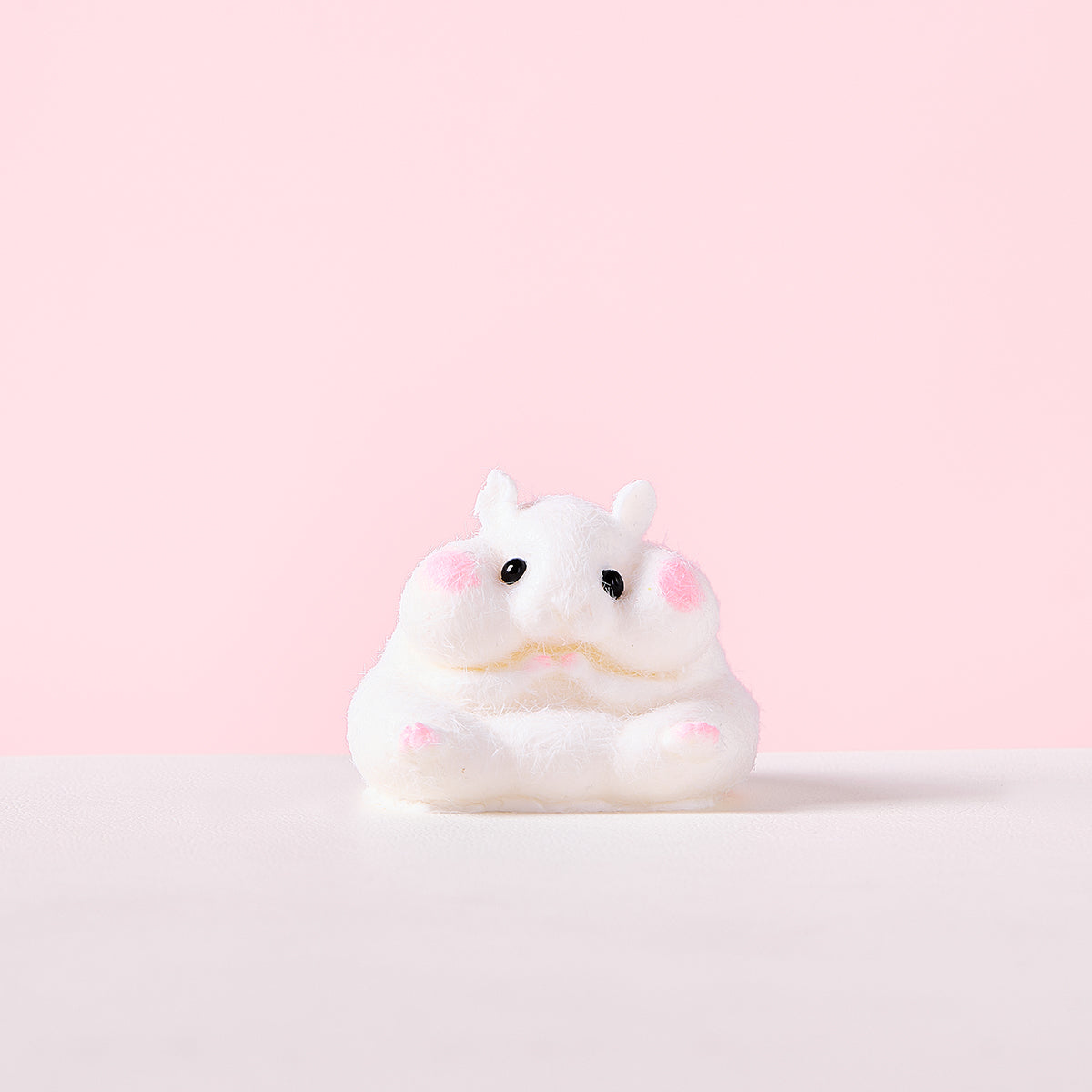 Flocked Hamster Taba Squishy (5 Color Options)