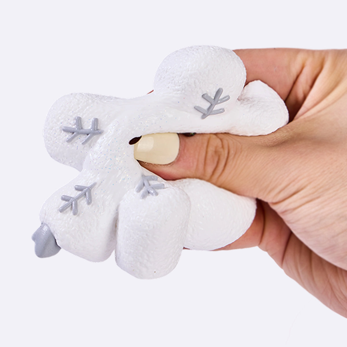 Cute Snowflake Taba Squishy