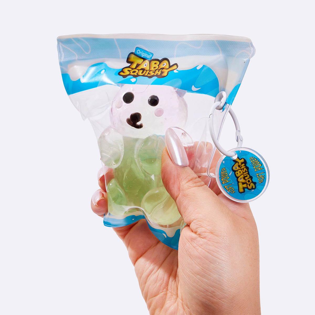 Green-pink Gummy Bear