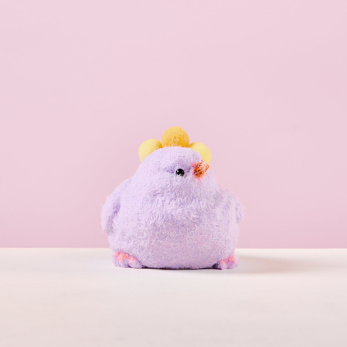 Flocked Chick Taba Squishy (4 Color Options)