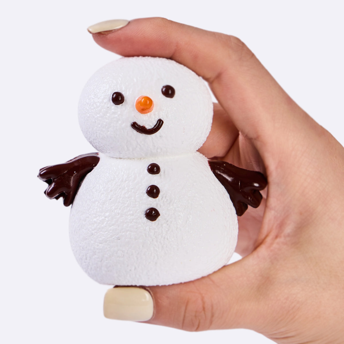 Smiling Snowman Taba Squishy