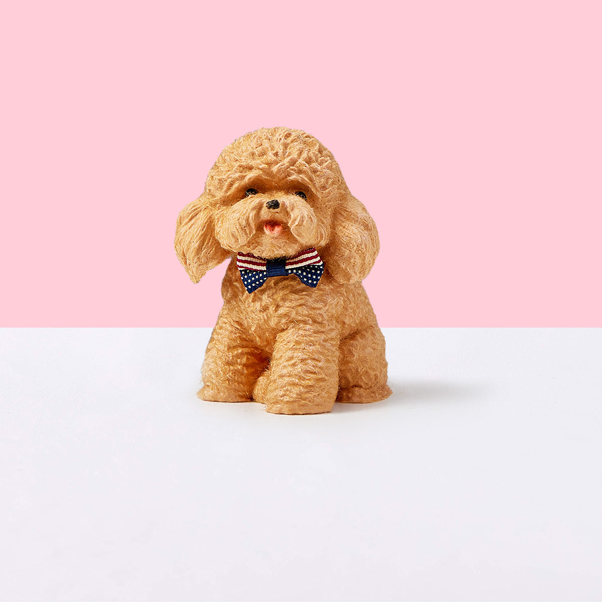 Flocked Poodle Dog Taba Squishy