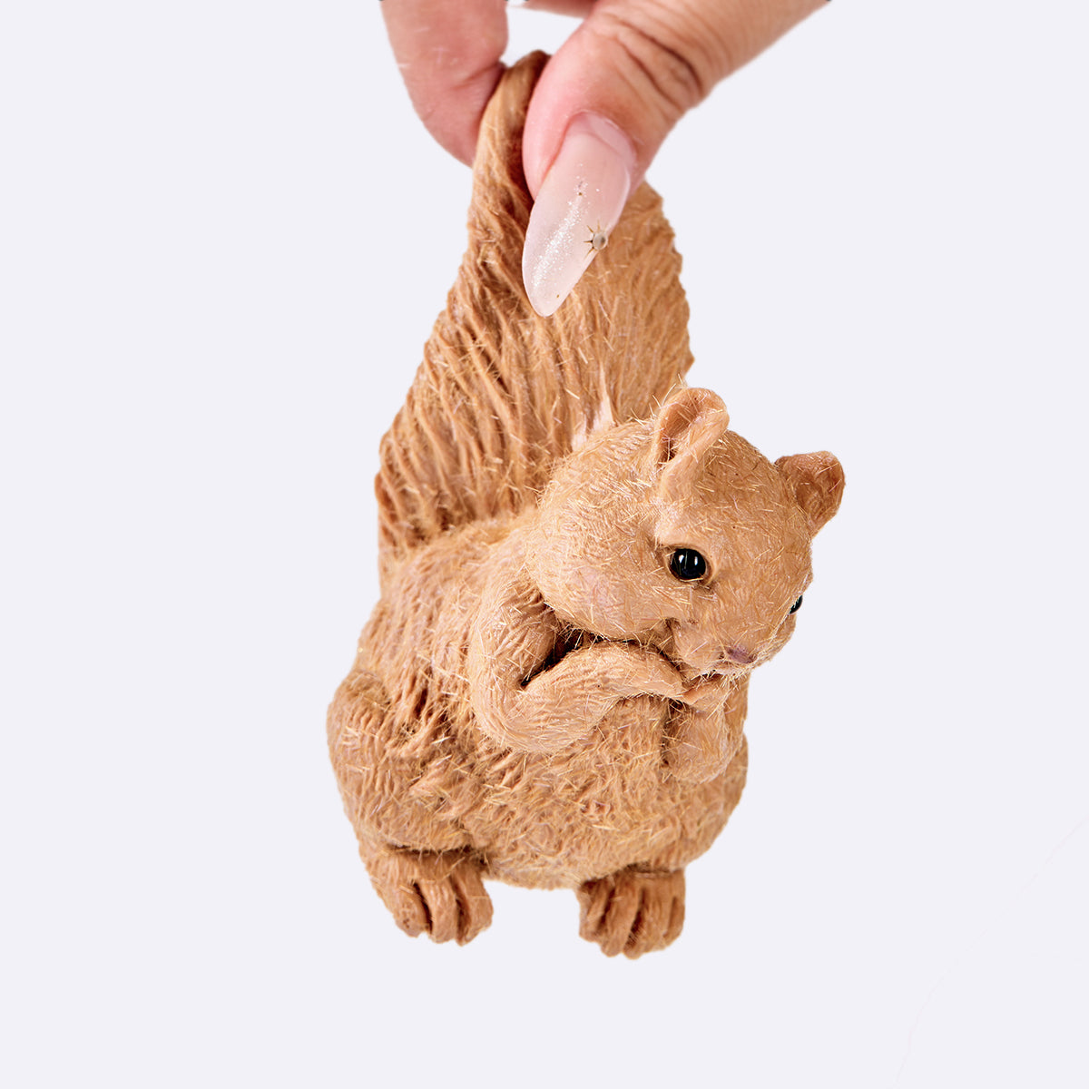 Flocked Squirrel Taba Squishy