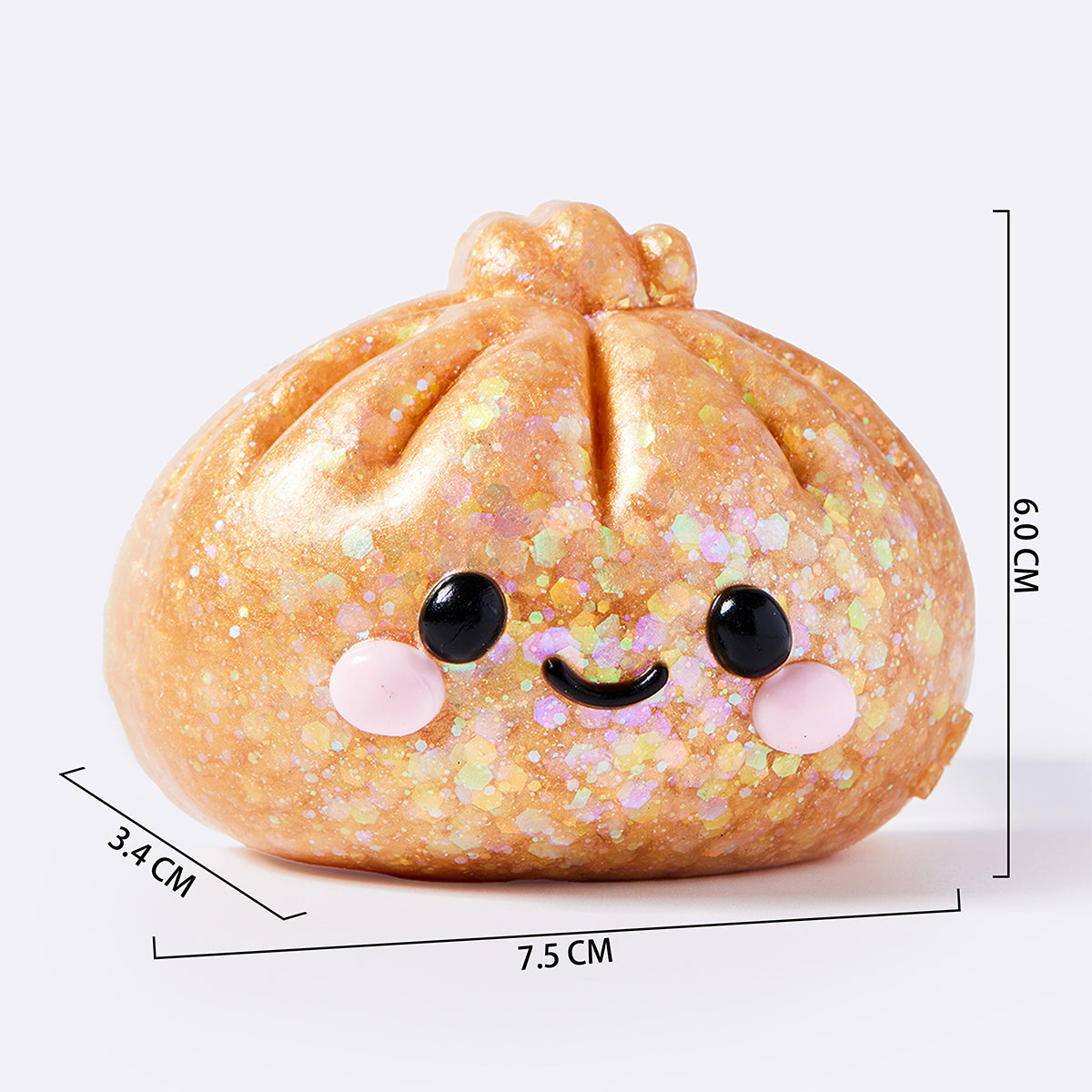 Gold Glitter Dumpling