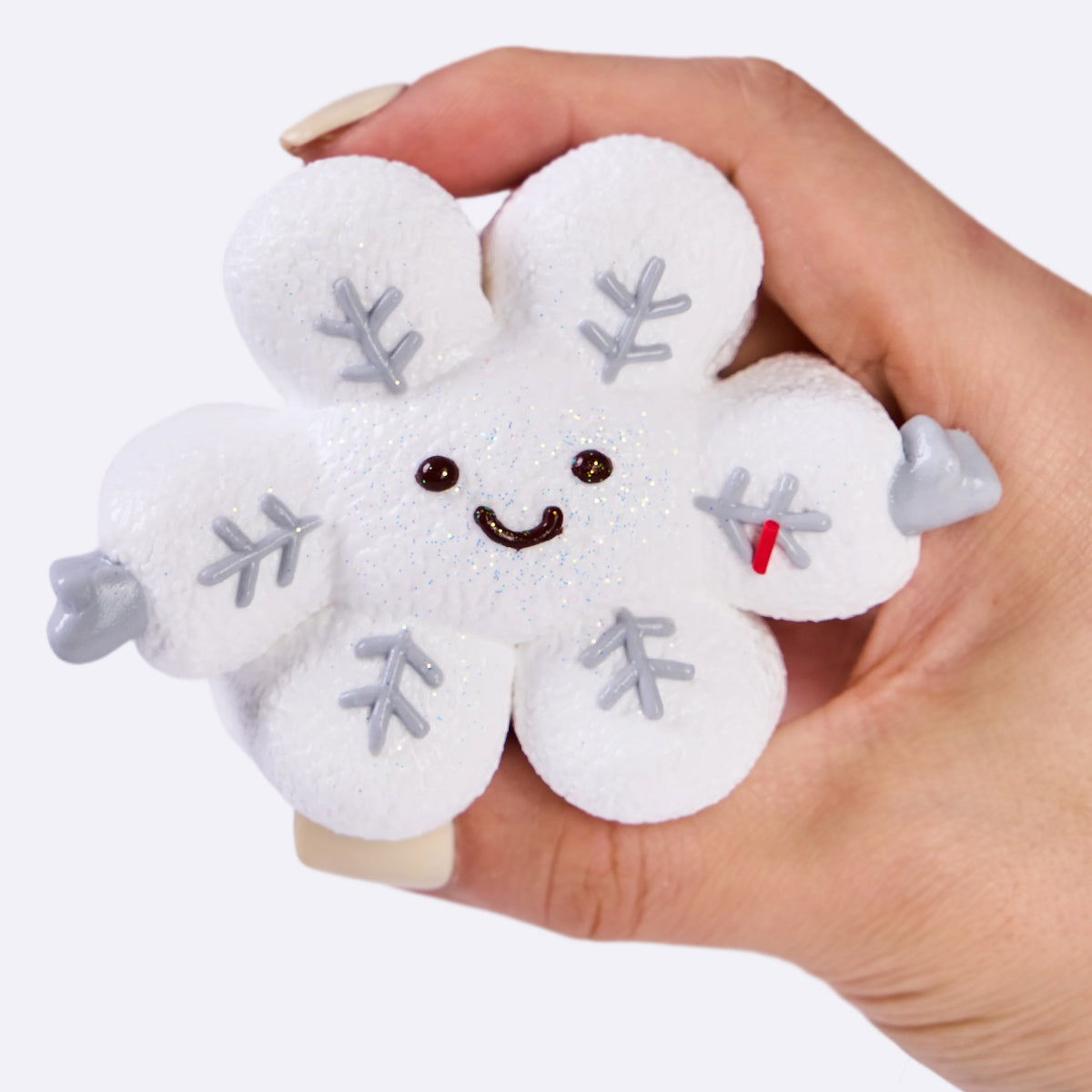 Cute Snowflake Taba Squishy