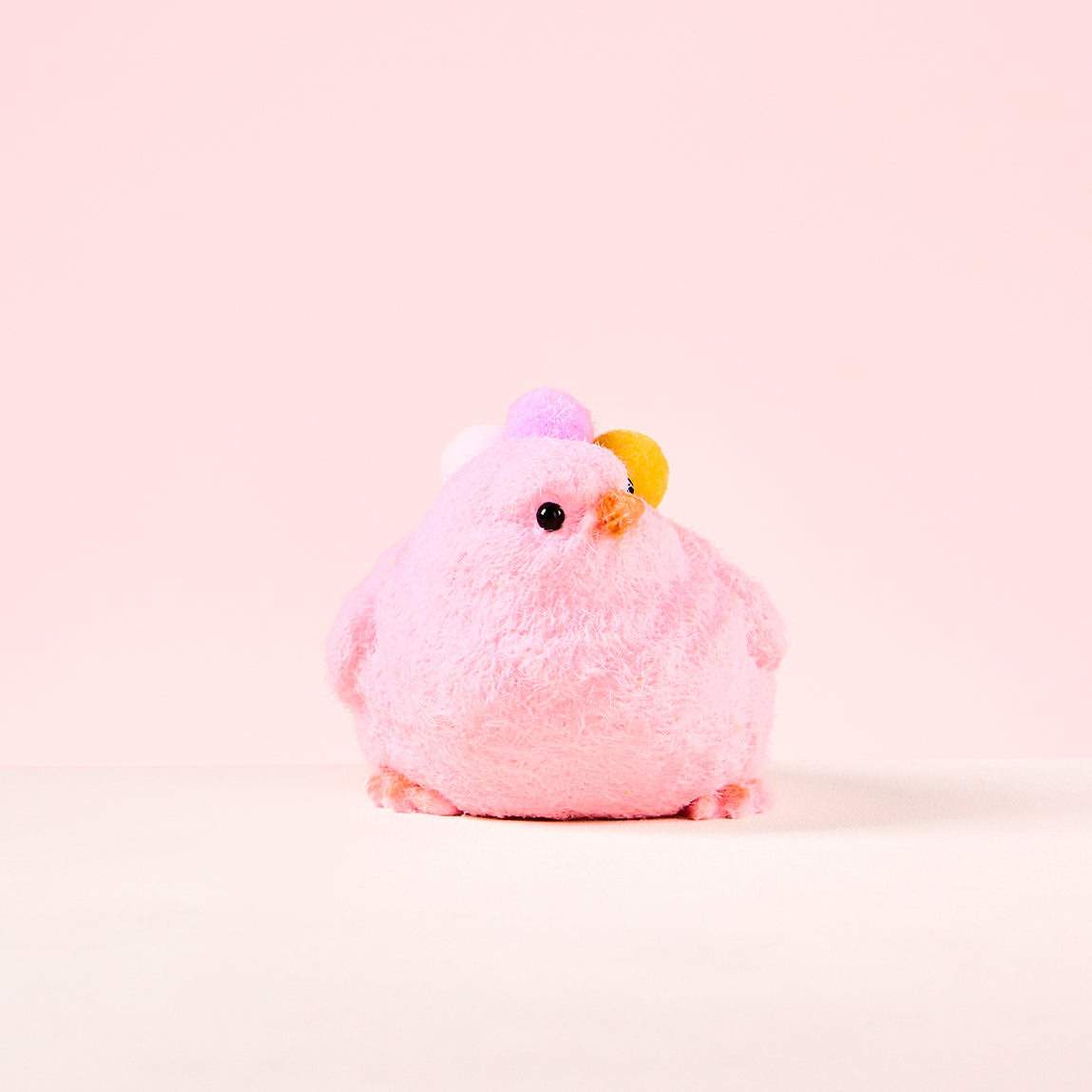 Flocked Chick Taba Squishy (4 Color Options)