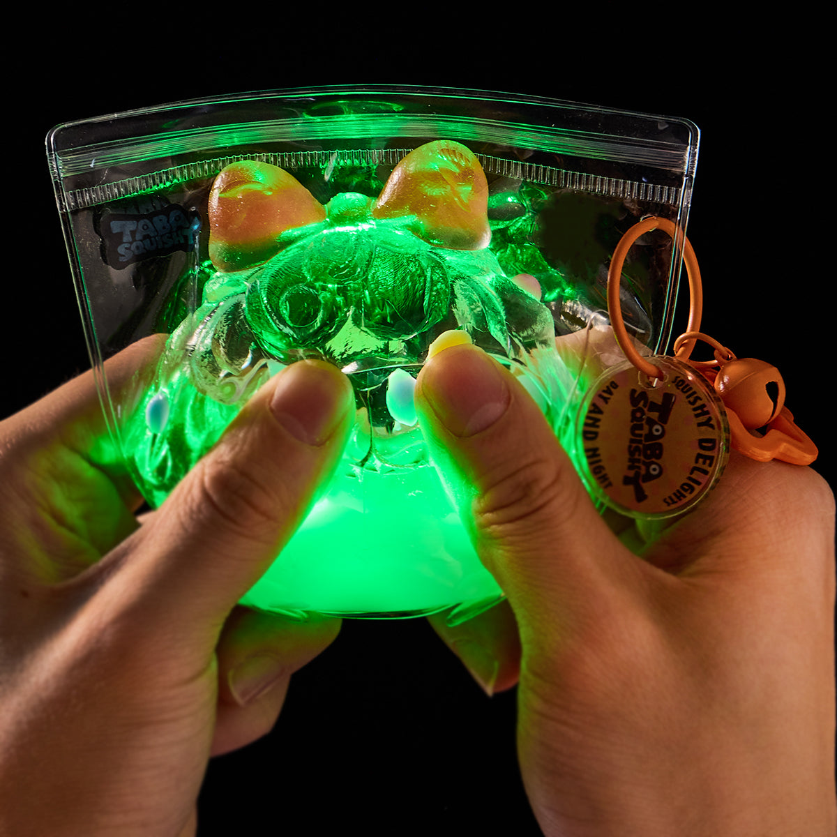 Xmas Tree with Green Light Taba Squishy