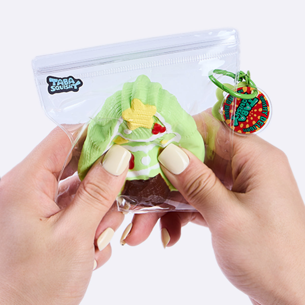 Knitted Cute Christmas Tree Taba Squishy