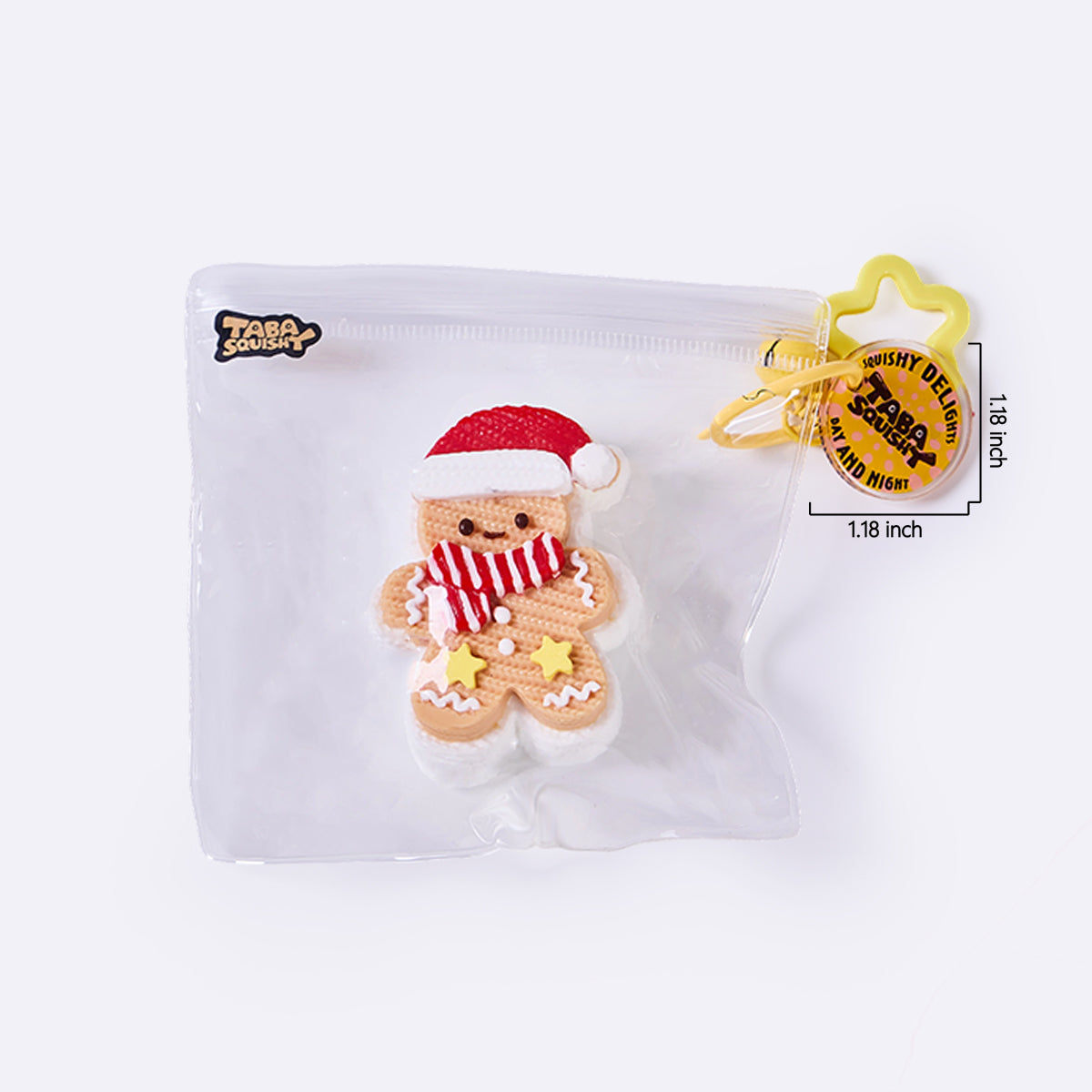 Gingerman Cookie Taba Squishy