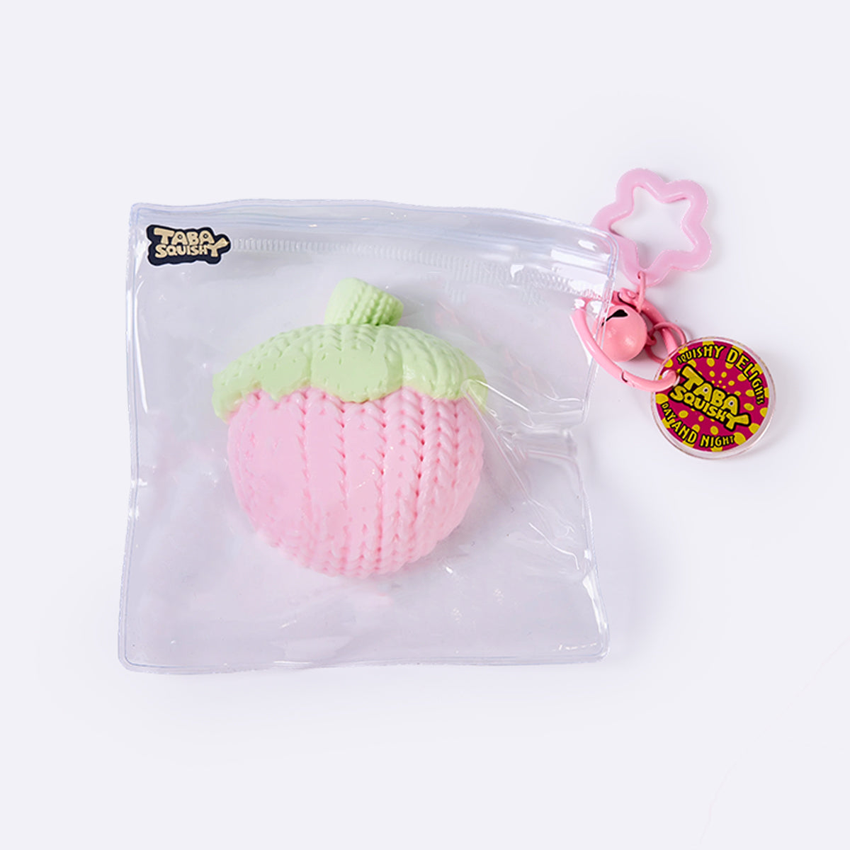 Knitted Pink Strawberry