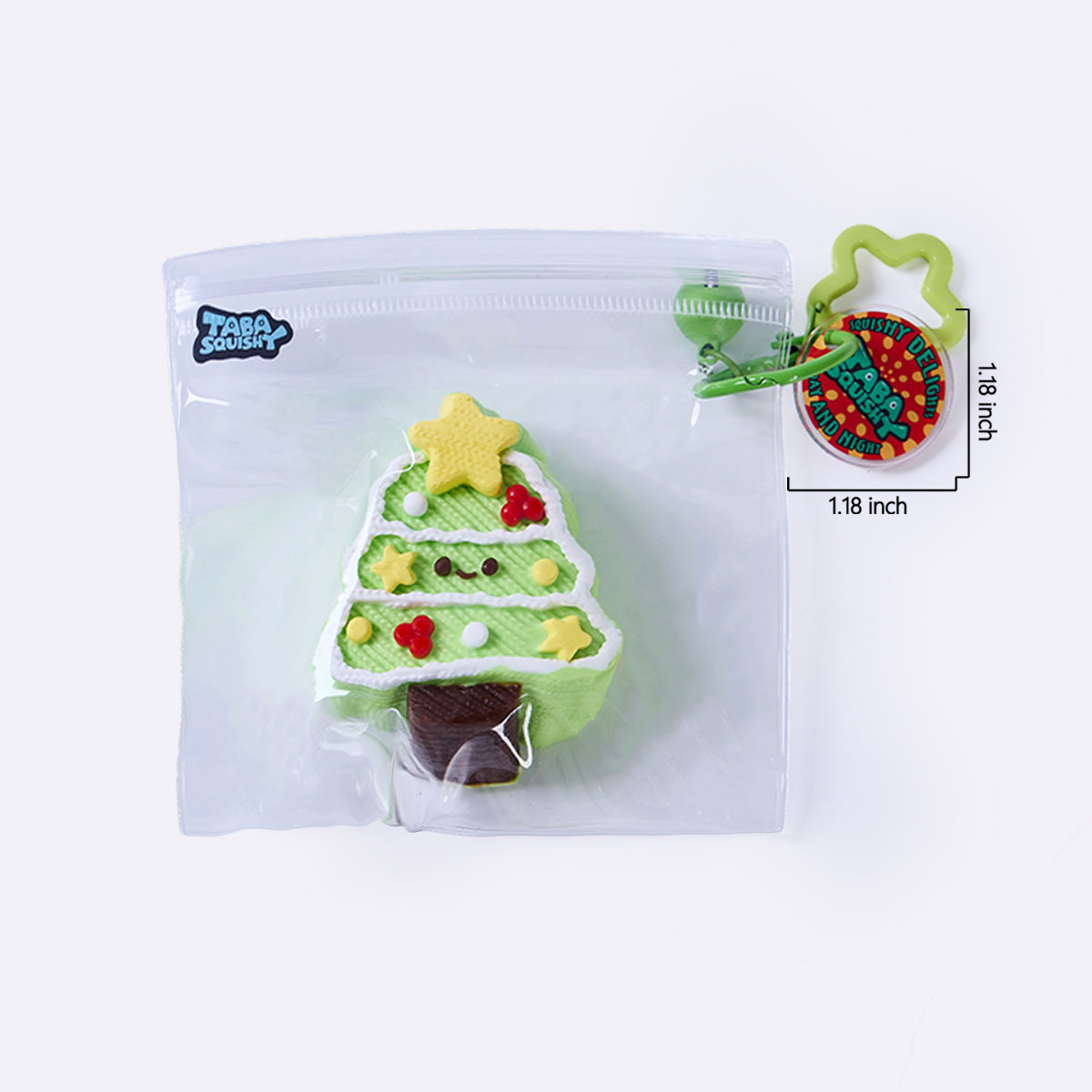 Knitted Cute Christmas Tree Taba Squishy